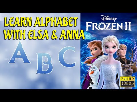 ABC Song Disney Frozen 2 | Learn Alphabet | Kindergarten | Preschool