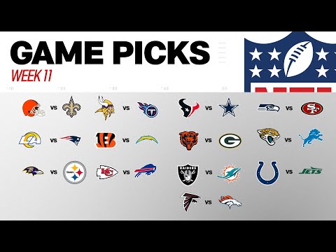 Week 11 Game Picks!