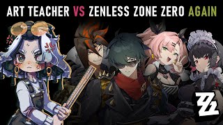 💤🥊ROUND 2: Zenless Zone Zero vs Character Design Teacher🥊🎨