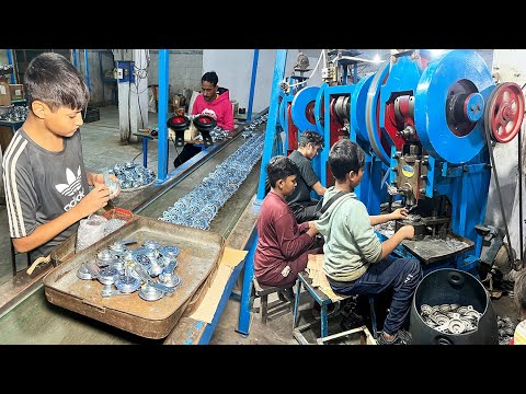 Amazing Manufacturing Process Of Honda Horn In Factory || Mass Production Process Of Bike Horn