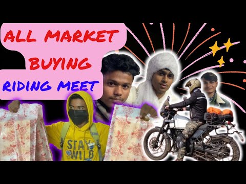 ALL MARKET BUYING,RIDING MEET