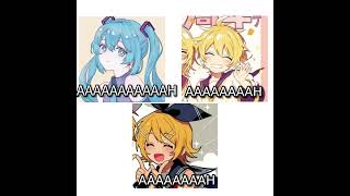 Dream on Hatsune Miku, Kagamine Len, Kagamine Rin