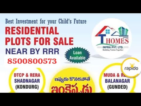 Open plots Shadhnagar