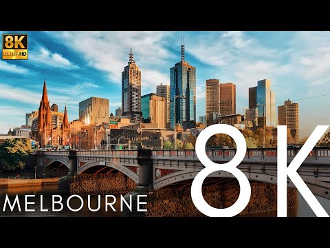 Melbourne Australia 🇦🇺 in 8k Ultra HD 60 FPS 2024 | Dolby Vision