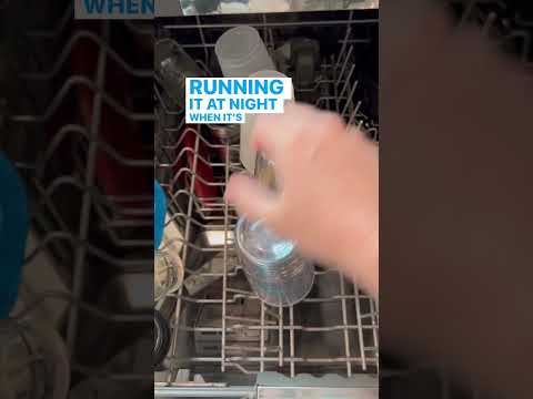 Save Money Running Your Dishwasher at Night