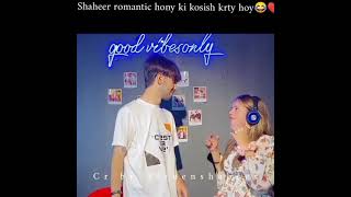 Hafsa Shaheer romantic moments/Shafsa Love/Hafsa khan/Shaheer khan