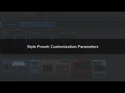 Style Preset: Customization Parameters