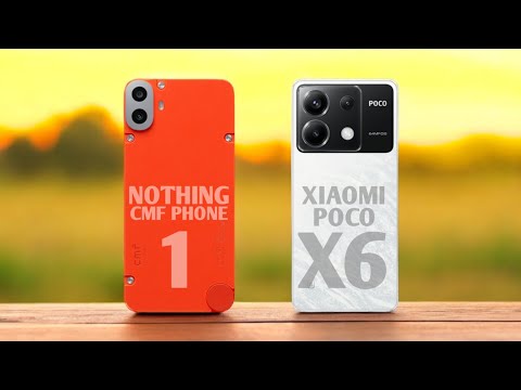 Nothing CMF Phone 1 vs  Xiaomi Poco x6 | cmf phone 1  vs poco x6 | specs and review 🔥