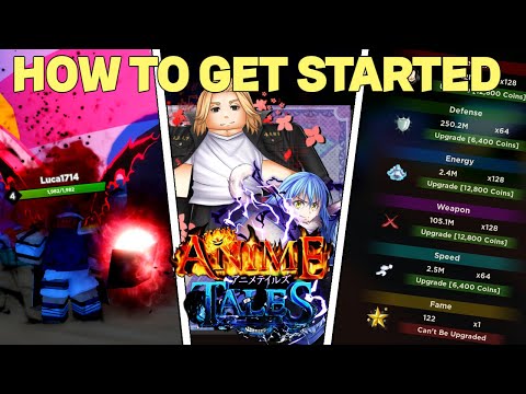 Everything You Should KNOW To Get Started In ANIME TALES