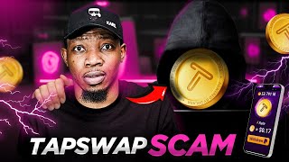 TAPSWAP Airdrop Scam Exposed!!  |  STOP!! TapSwap Mining is a SCAM