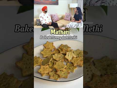 Daljeet’s favorite Methi Moong Dal Mathari – crispy and delicious! #matharirecipe #shorts