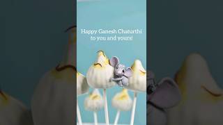 Modak cake pops, for fun! Happy Ganesh Chaturthi to all #ganpaticelebration #ganeshchaturthi