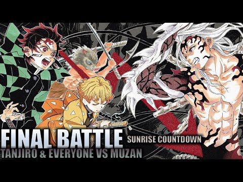 FINAL BATTLE - Tanjiro vs Muzan / Demon Slayer