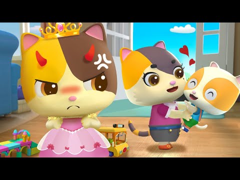 Don't Feel Jealous Song | New Sibling Song | Kids Songs | Kids Cartoon | Mimi and Daddy