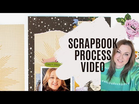 One Little Word + Self Love Scrapbook Process Video | Crate Paper