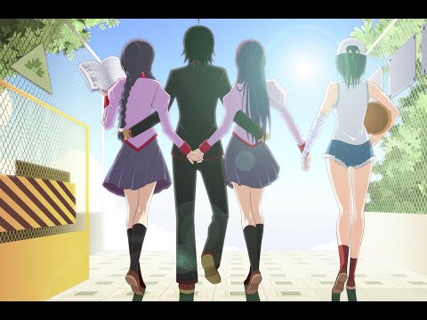 「AMV Fast Love」Monogatari Series Second Season OP 5.1「Senjougahara Hitagi」Sub Ita/Eng