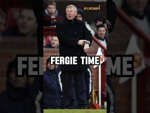 The Magic of Fergie Time 🐐🥶 #shorts