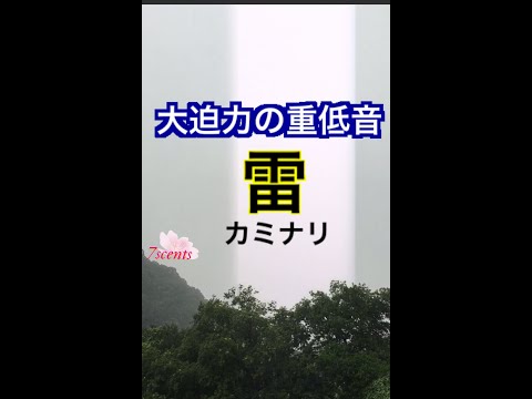 【大迫力】雷の音　体に響く重低音　イヤホン推奨　Thunder Sounds