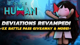 Once Human - NEW Merch Teaser?! | Deviant REVAMP + Huge GIVEAWAY & MORE!