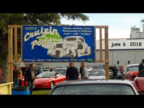 Cruizin by the Pond Baden 2018 june 6