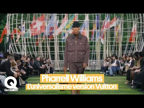 Pharrell Williams nous offre le monde au défilé Louis Vuitton