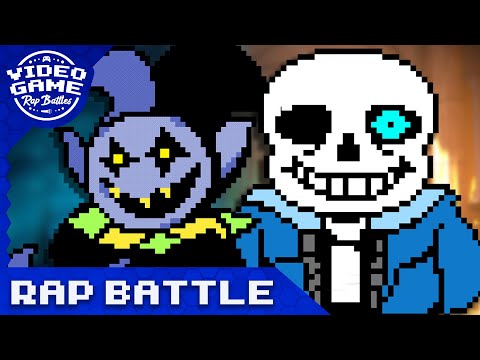 Sans vs. Jevil - Video Game Rap Battle [Undertale vs. Deltarune]