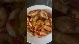 Fresh Prawn cooked with fresh tomatoes (What is for dinner Ate Ehds Vlog)