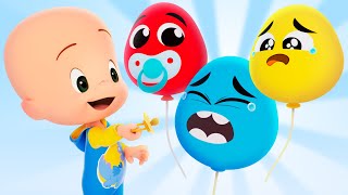 The baby balloons are crying 🎈😭 with Cuquin and Ghost