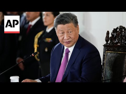 China's President Xi Jinping unveils a megaport in Peru