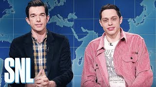 Weekend Update: Pete Davidson & John Mulaney Review Clint Eastwood's The Mule - SNL