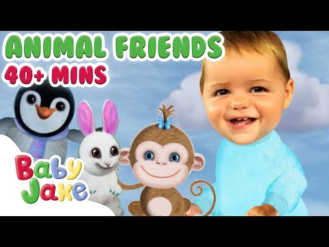 @BabyJakeofficial - Learn About Animals! 🐧🐰🐵 | 40+ MINS | Yacki Yacki Yoggi