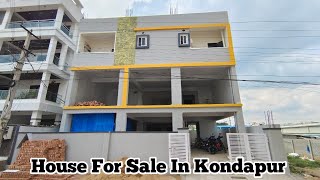 Independent House For Sale in Kondapur - Direct Owner