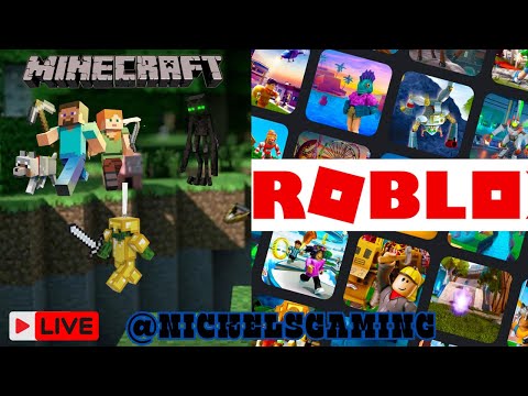 🔴LIVE-Roblox and Minecraft With My Son (Vertical Stream)