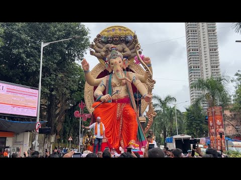 Bappa Raja Sutar Galli 1st lane 2023 | Mumbai Ganpati Aagman 2023 | Ganeshutsav 2023 |