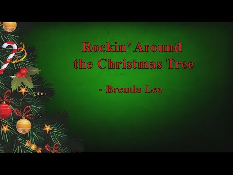 Brenda Lee - Rockin' Around the Christmas Tree (lyrics)