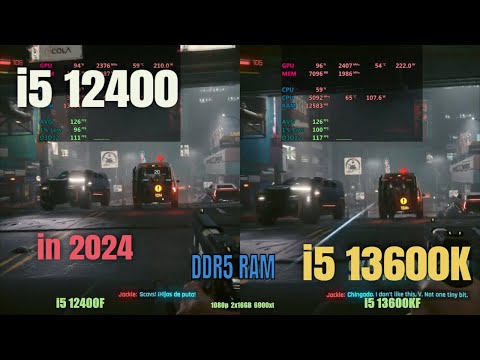 i5 12400f Vs I5 13600k ddr5 ram