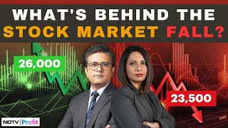 FIIs To Reverse On ‘India Sell’ Strategy? | Tracking Nifty’s Crash From 26000 & The Reason Behind It