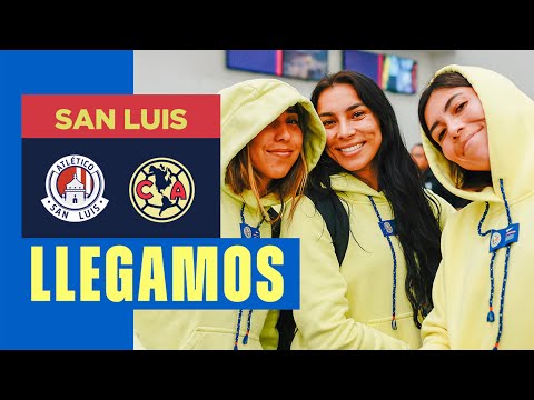 Nuestra llegada a San Luis | A darlo todo en la Jornada 16 | INSIDE América Femenil | #EstoEsAmérica