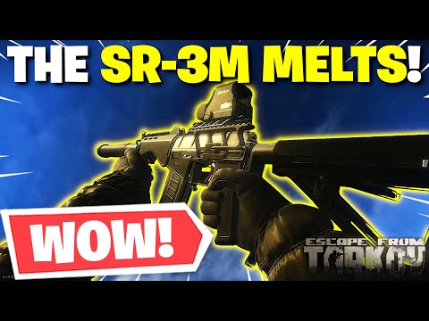 Escape From Tarkov PVE - The NEW SR-3M 9x39 Assault Rifle MELTS!! (New Patch .15 Weapon)