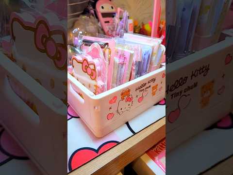 Sanrio Mini Notebook Stationery Organization ASMR 🎀💗