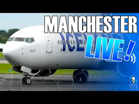 Manchester Airport Live! Fantastic Up Close Aviation #planespotting #manchesterairportlive