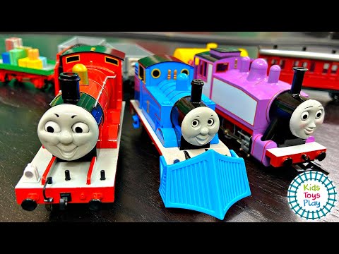 Introducing James and Rosie to our Thomas & Friends Model Railway