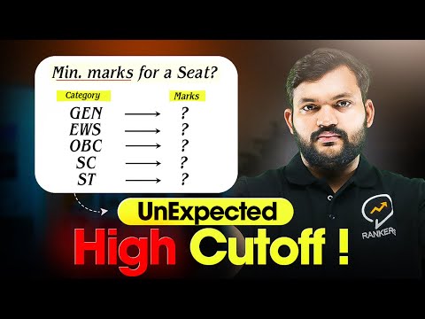 JEE Main 2025 UnExpected CutOff | Will Cut Off be High | Category Wise Marks Required for JEE 2025