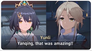 Did Yunli Just Fall for Yanqing? (Cutscene) | Honkai Star Rail 2.5