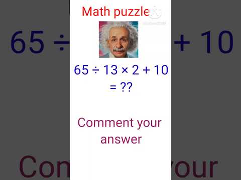 Math puzzle || #math #quizgame #quiz #mathematics #gkquestion