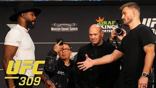 Faceoffs from the UFC 309 Press Conference | ESPN MMA