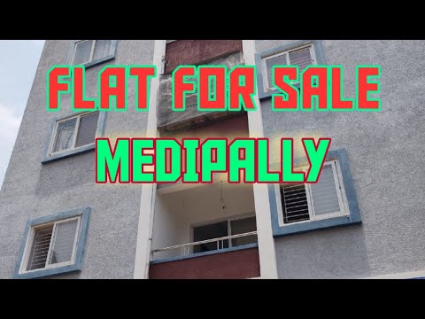 2BHK ,1500 S.FT FLAT FOR SALE IN MEDIPALLY. NEW FLAT. READY TO MOVE.