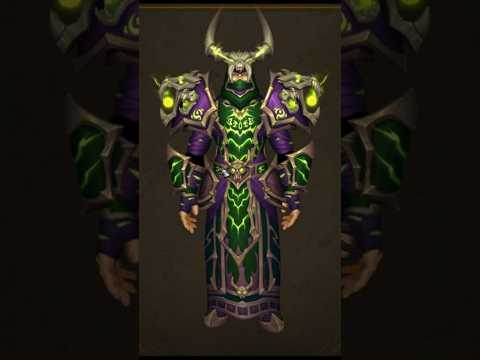 Warlock T2 Armor Set WoW 20th Anniversary #worldofwarcraft