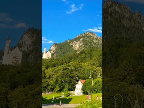 Exploring the Fairytale Magic of Neuschwanstein Castle areas nature😍 Germany 🇩🇪