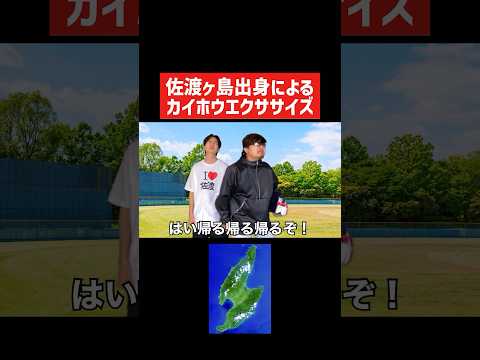 【替え歌】佐渡ヶ島出身による「カイホウエクササイズ」　#shorts